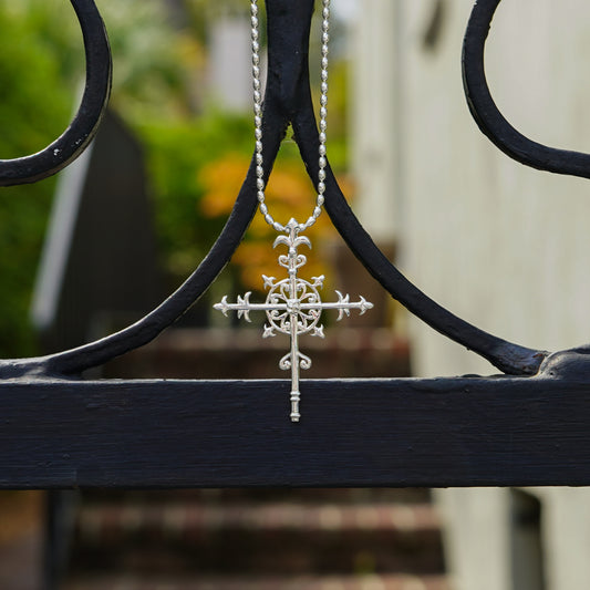 Southern Gates® Iris Cross Pendant