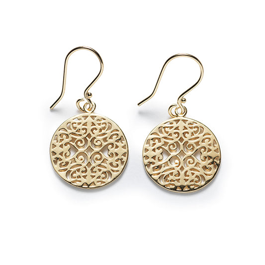 Southern Gates® Round Original Scroll Earrings
