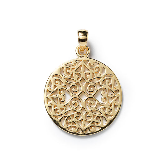 Southern Gates® Original Round Scroll Pendant