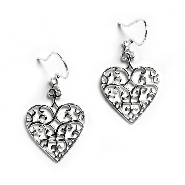 Southern Gates® Flat Heart Earrings