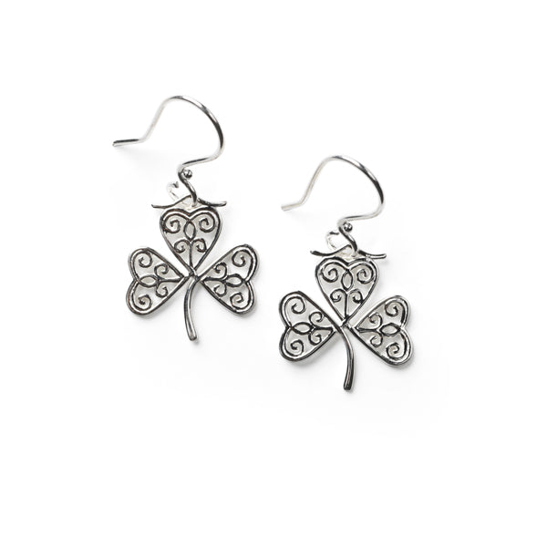 Southern Gates® Clover Scroll Earrings