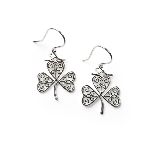 Southern Gates® Clover Scroll Earrings