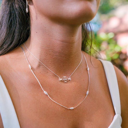 Southern Gates® Spiral Basket Necklace