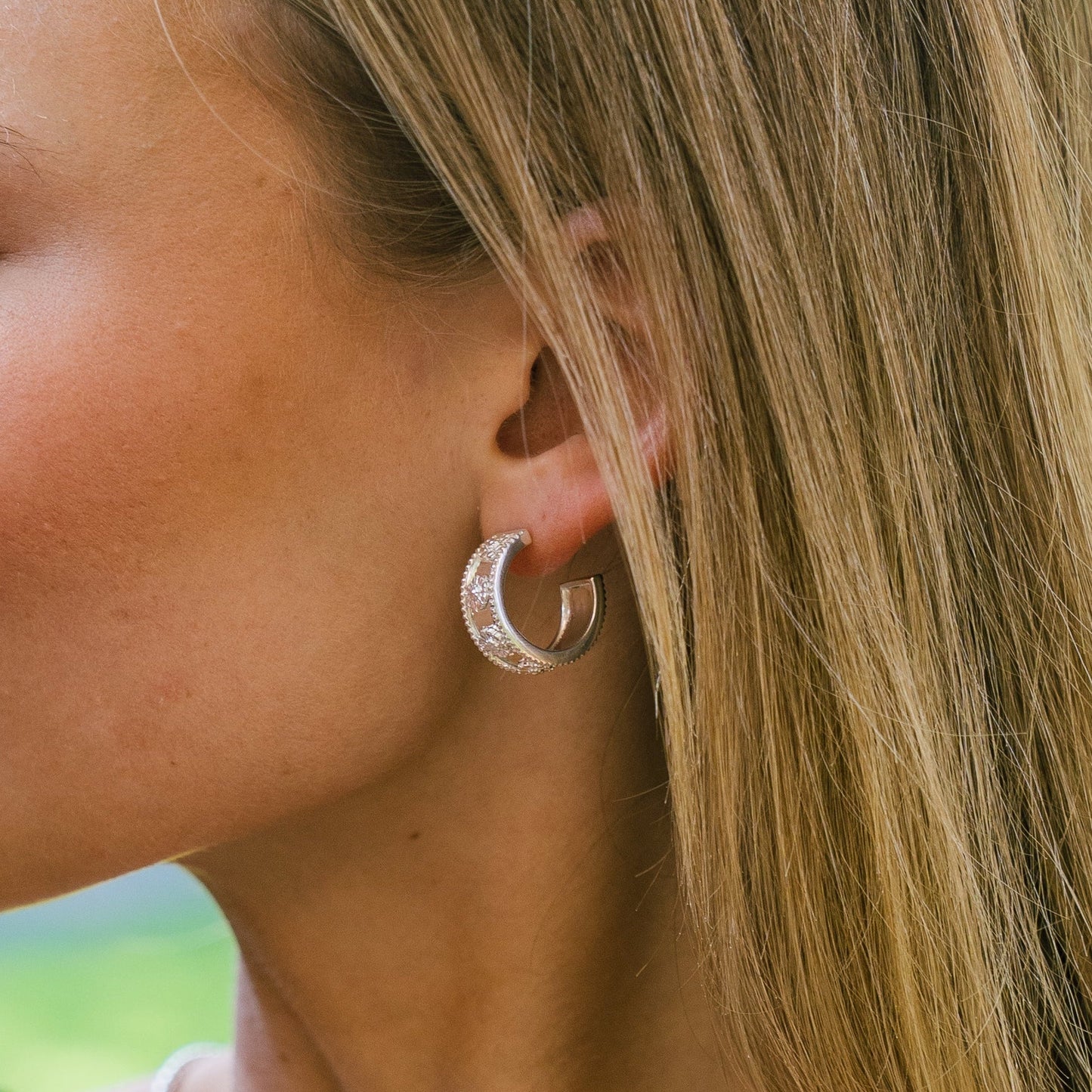 Southern Gates® Florence Hoop Earrings