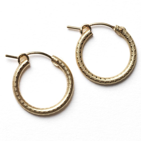 Gold Filled Hoop Earring 18mm