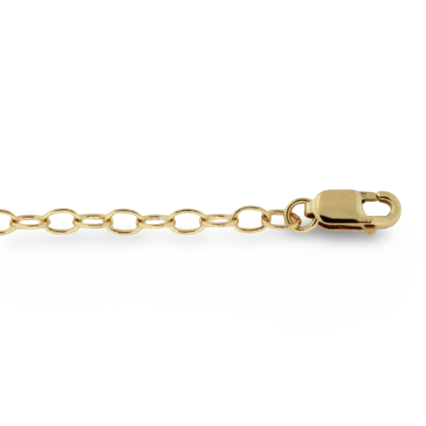 14k Gold Filled 2.5mm Cable Chain