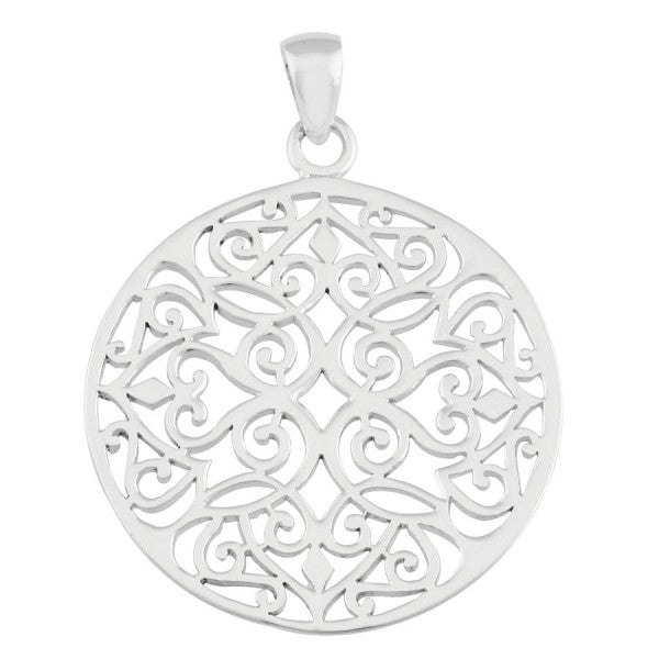 Southern Gates® Original Round Scroll Pendant