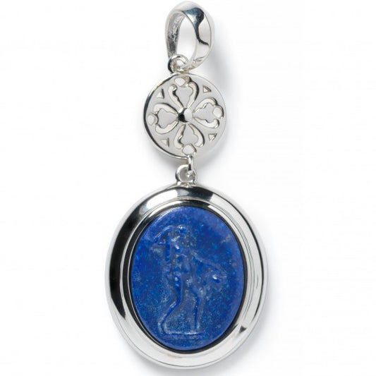 Lapis Goddess of Water Intaglio
