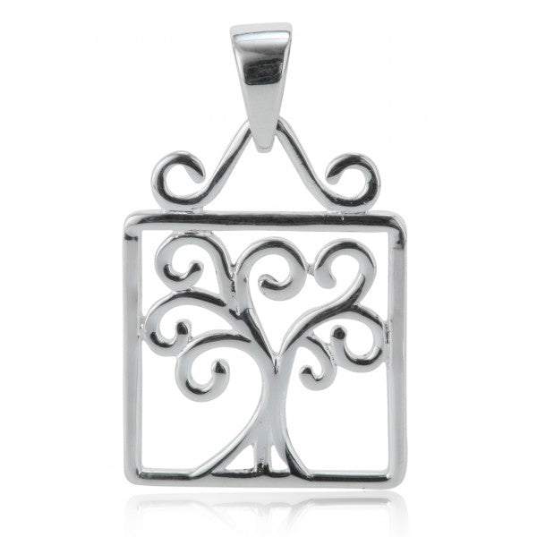 Southern Gates® Square Oak Tree Pendant