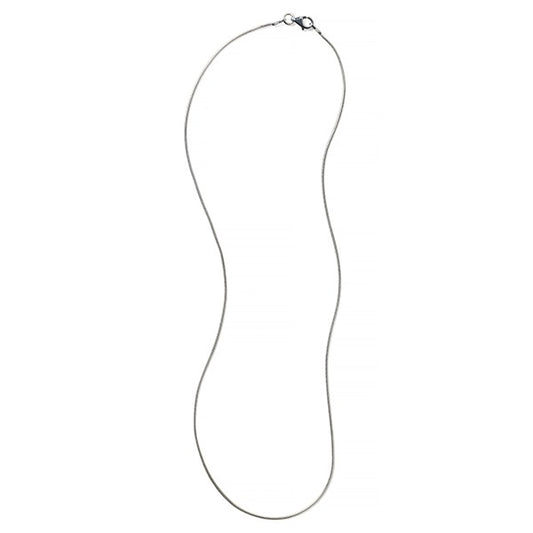 Sterling Silver 1mm Silver Snake Chain