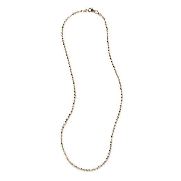 Gold Plated 1.8mm Ricebead Chain