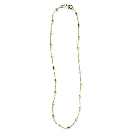 Gold Plated Satellite Ricebead Chain