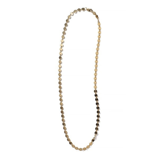 14k Gold Filled Flat Round Bar Chain