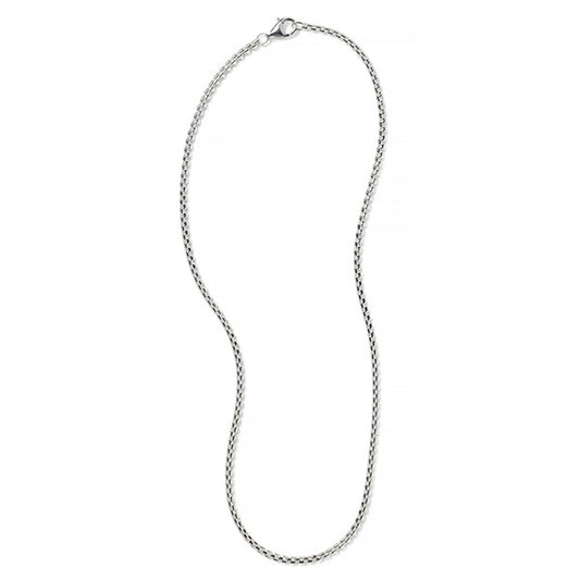 Sterling Silver 2.2mm Rounded Box Chain