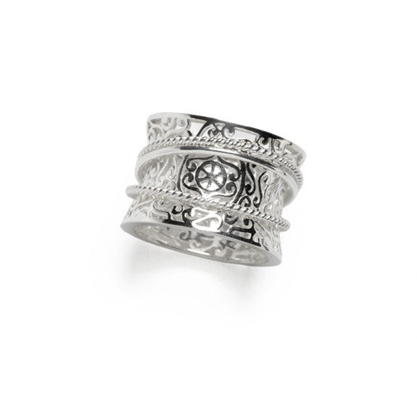 Southern Gates® Three Band Spinner Ring