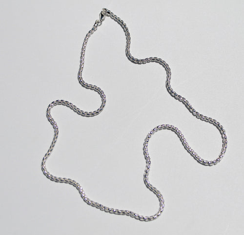 Beyond Southern Gates® Sterling Silver Rounded Box Chain 2.6mm