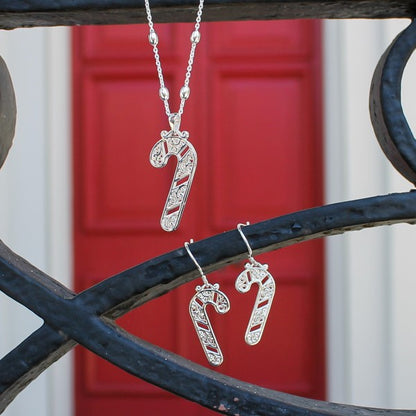 Southern Gates® Candy Cane Earrings