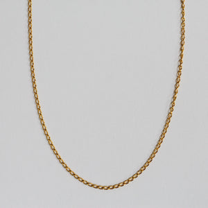 Beyond Southern Gates Contemporary Gold Plate Curb Chain