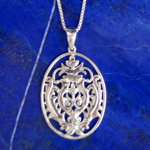 Beyond The Gate Estate Thistle Necklace