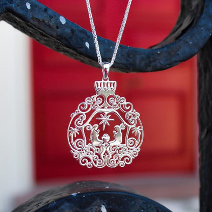 Southern Gates® Nativity Pendant