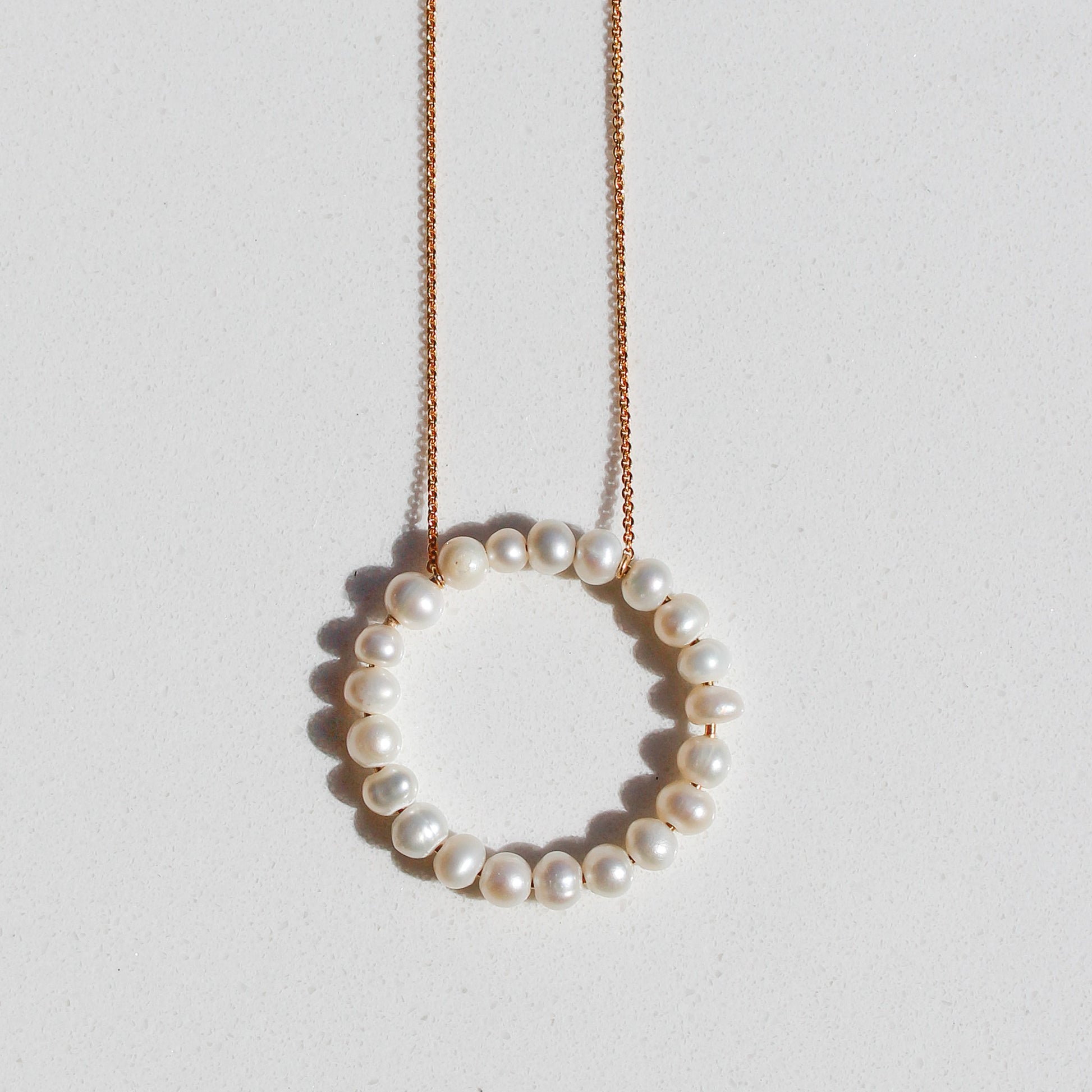 Beyond Southern Gates Grace Round Pearl Necklace