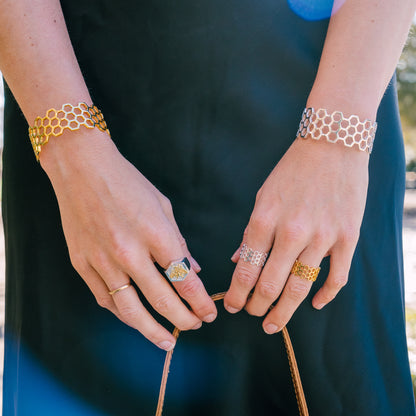 Southern Gates® Honeycomb Ring