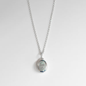 Classic Blue Topaz Necklace - Sample