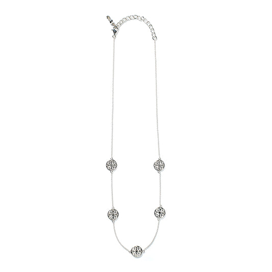 Southern Gates® Heart Scroll Station Necklace