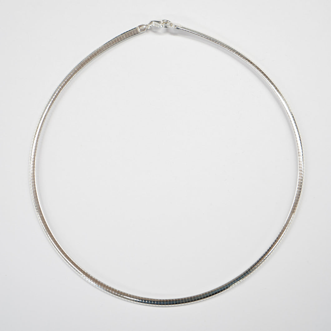 Contemporary 4MM Omega Necklace - Retired