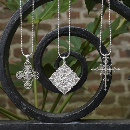 Southern Gates® Iris Cross Pendant