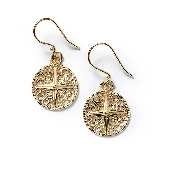 Southern Gates® Compass Earrings