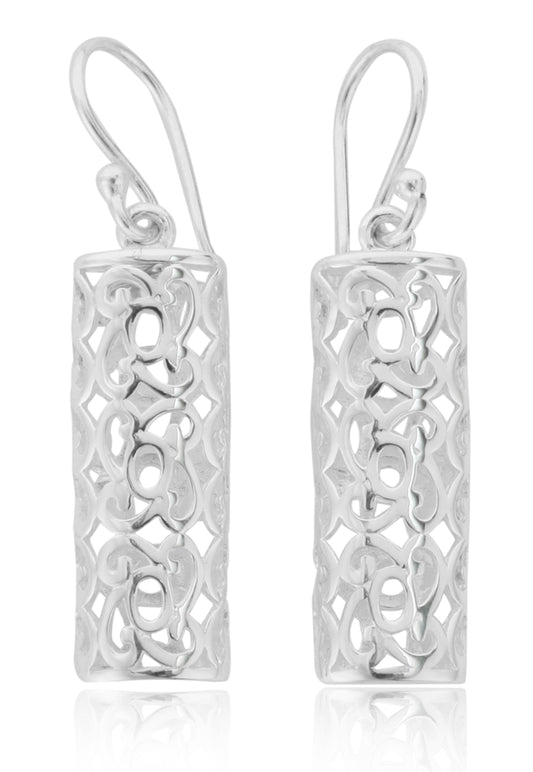 Southern Gates® Ornamental Cylinder Earrings
