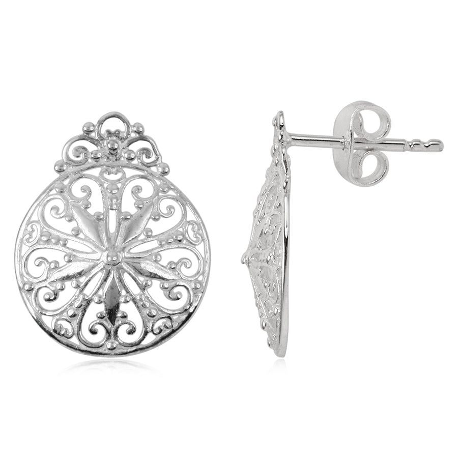 Southern Gates® Sand Dollar Stud Earrings