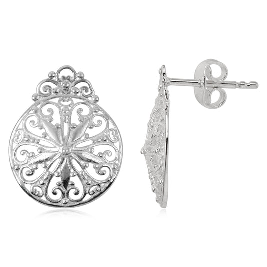 Southern Gates® Sand Dollar Stud Earrings