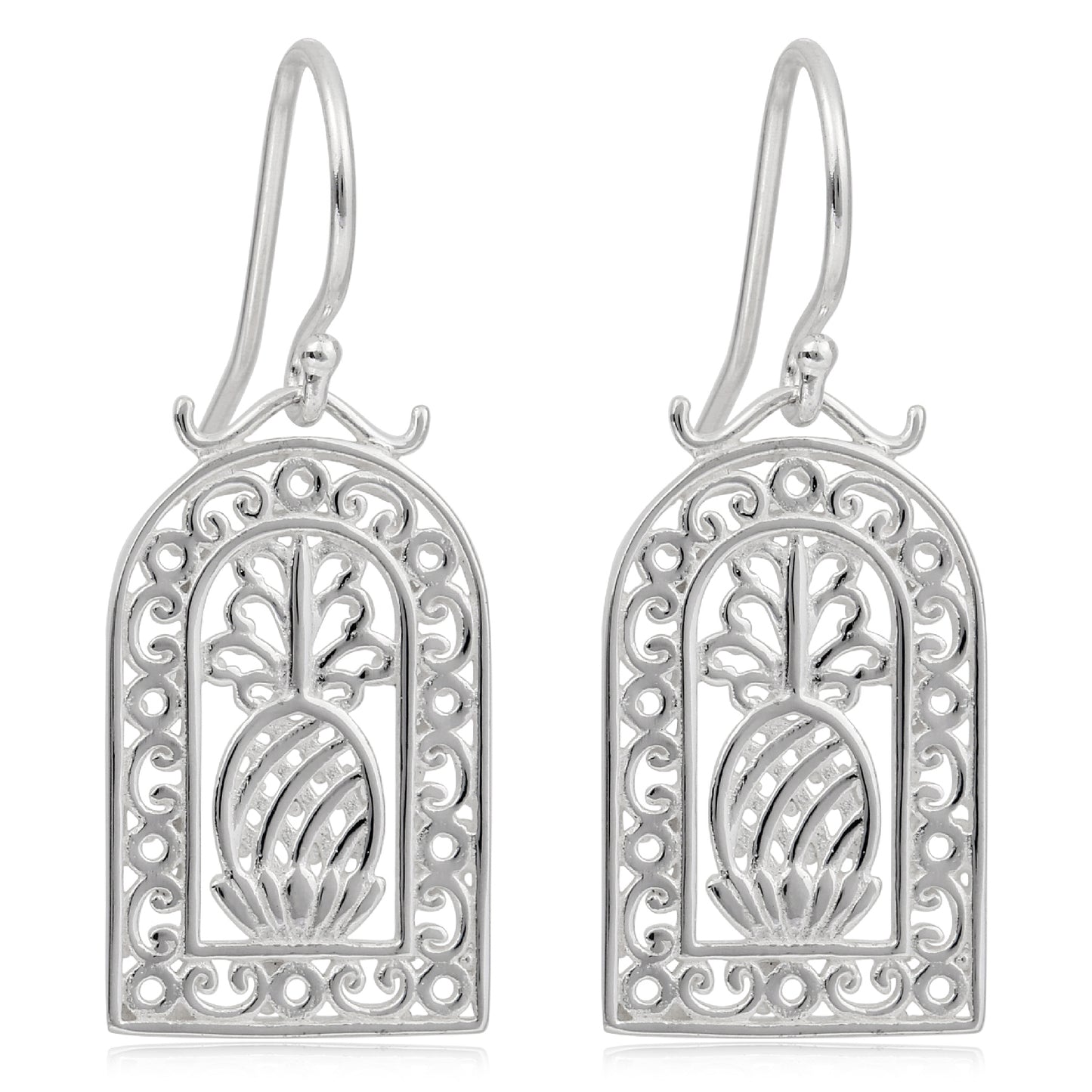 Southern Gates® Pineapple Dome Earrings