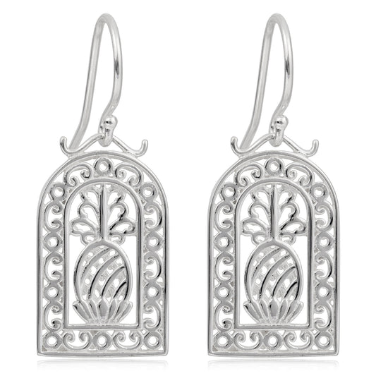 Southern Gates® Pineapple Dome Earrings