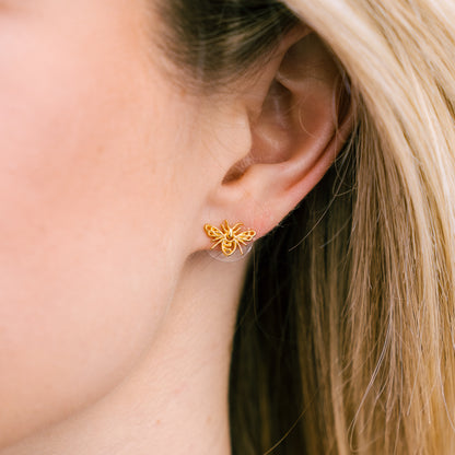 Southern Gates® Bumble Bee Studs