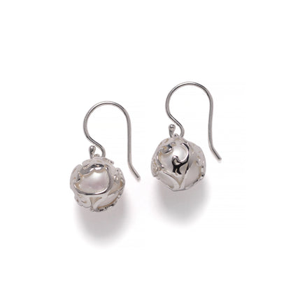 Southern Gates® Caged Pearl Earrings