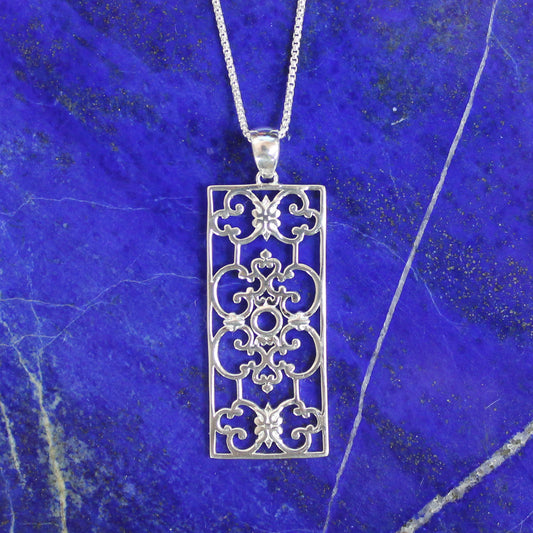 Beyond Southern Gates Silver Terrace Romance Necklace