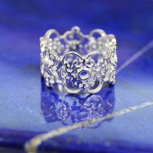 Beyond Southern Gates Silver Terrace Romance Ring