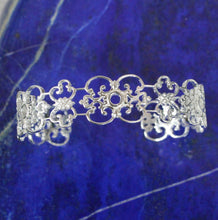 Load image into Gallery viewer, Beyond Southern Gates Silver Terrace Romance Cuff Bracelet
