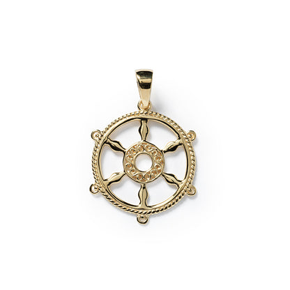 Southern Gates® Ships Wheel Pendant