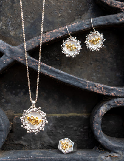 Southern Gates® Mother Of Pearl Bee Pendant