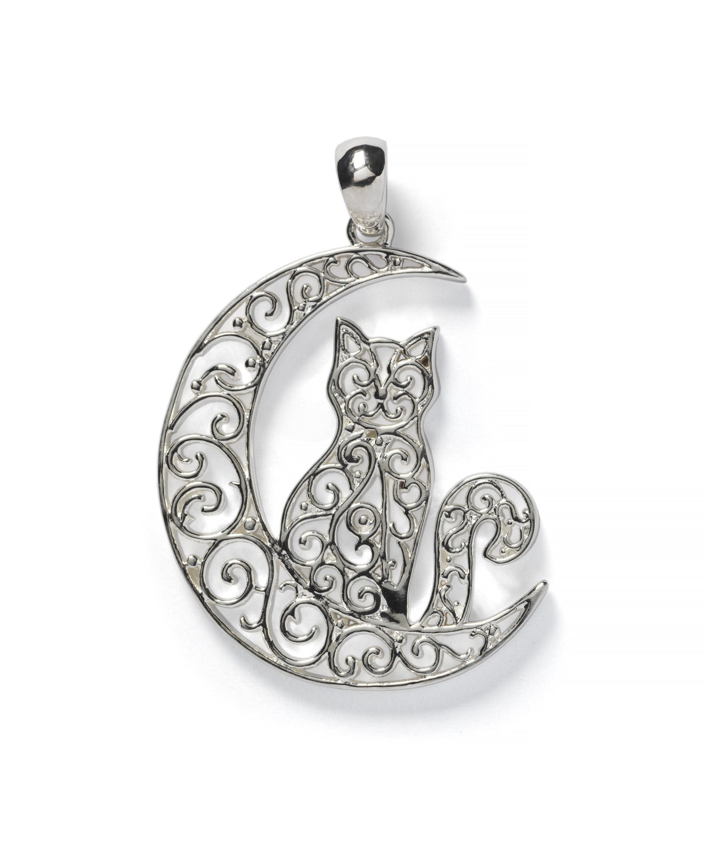 Southern Gates® Cat and Moon Pendant