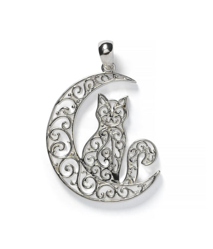 Southern Gates® Cat and Moon Pendant