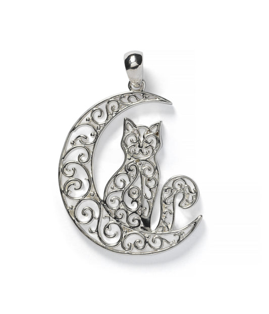 Southern Gates® Cat and Moon Pendant