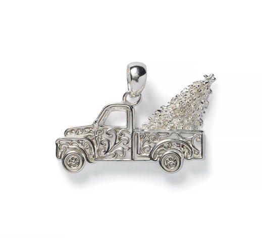 Southern Gates® Truck and Tree Pendant