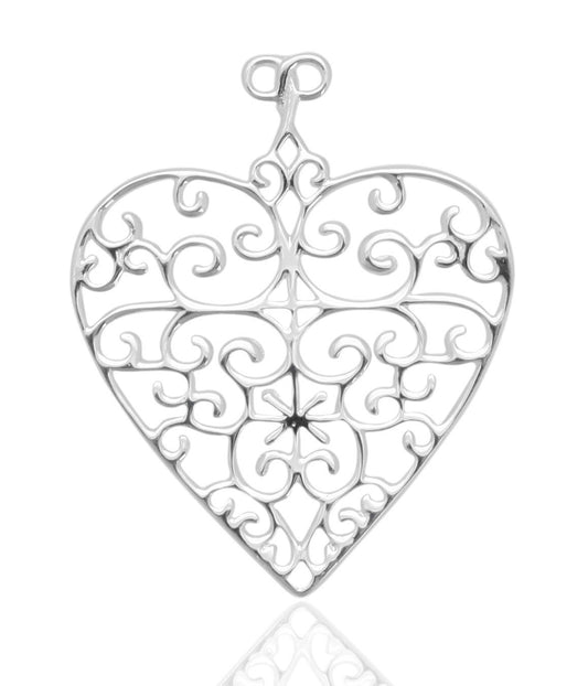Southern Gates® Flat Heart Pendant