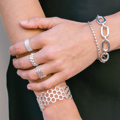 Southern Gates® Honeycomb Ring