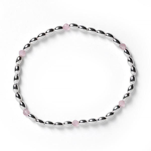 Southern Gates® Stretchy Ricebead Bracelet with Stones